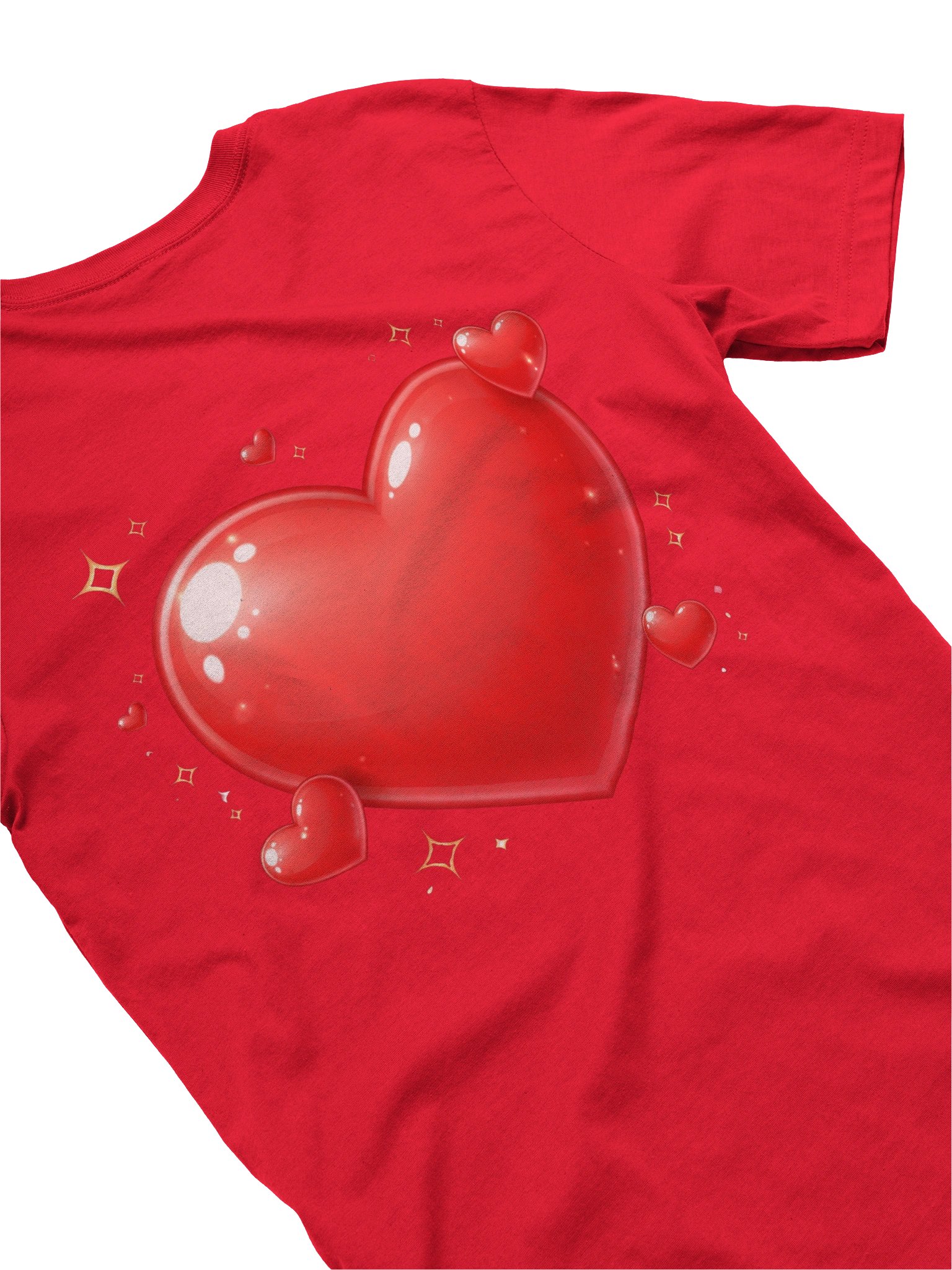 DitisnietJeff Love Emote | Bella+Canvas Supersoft T-Shirt product image (64)