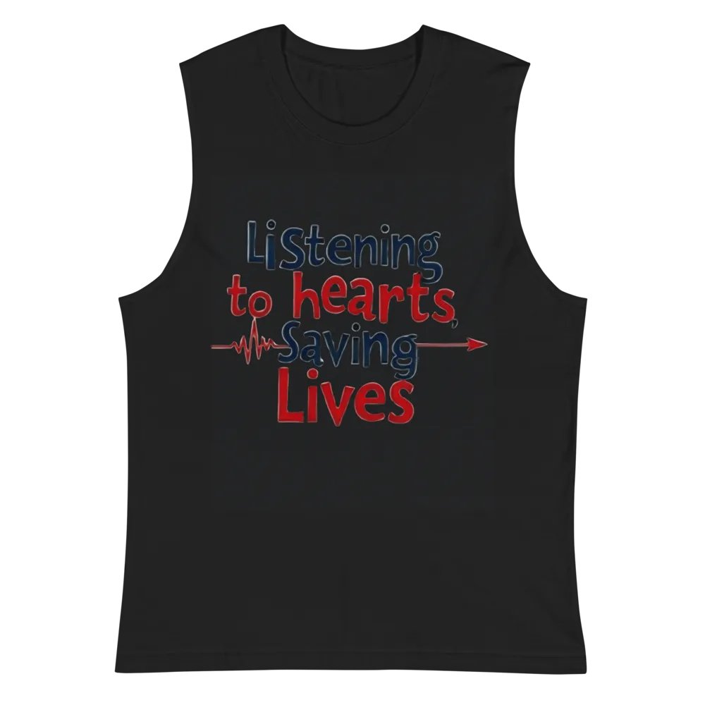 Heartbeat Savior Muscle Tank product image (3)
