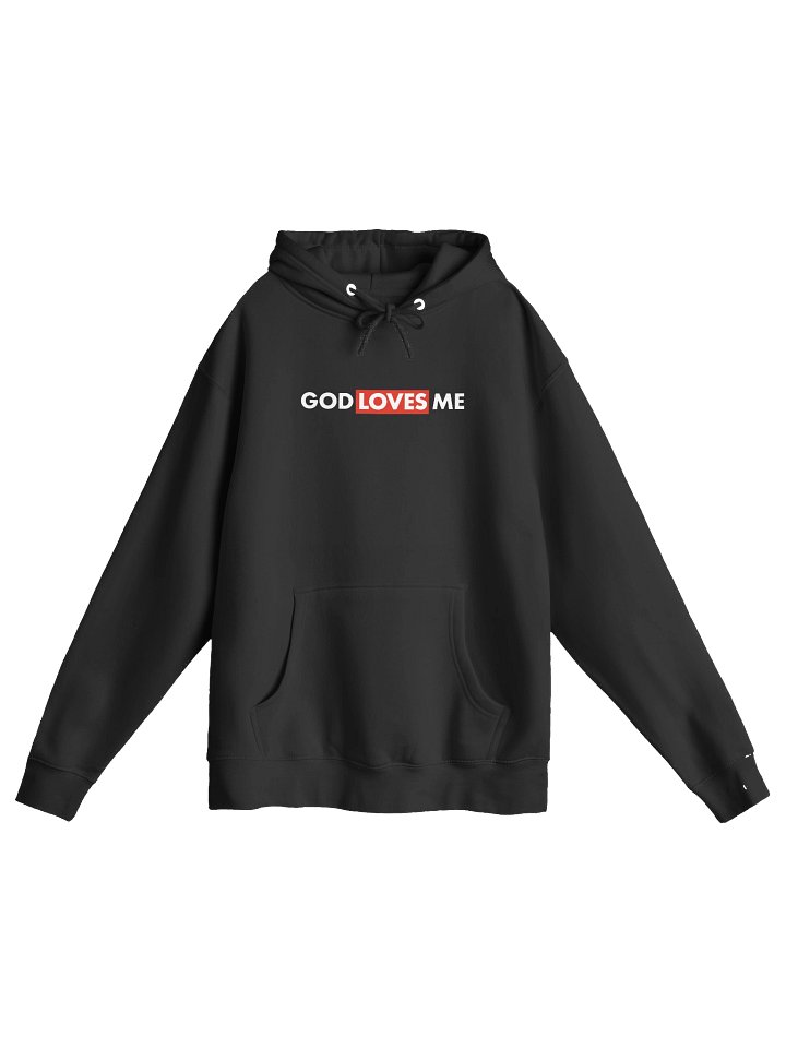 God Loves Me (Red) Premium Hoodie product image (1)