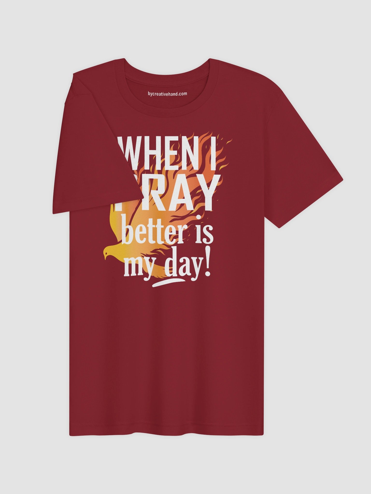 When I Pray Better is My Day - Dove + Fire Shirt product image (4)