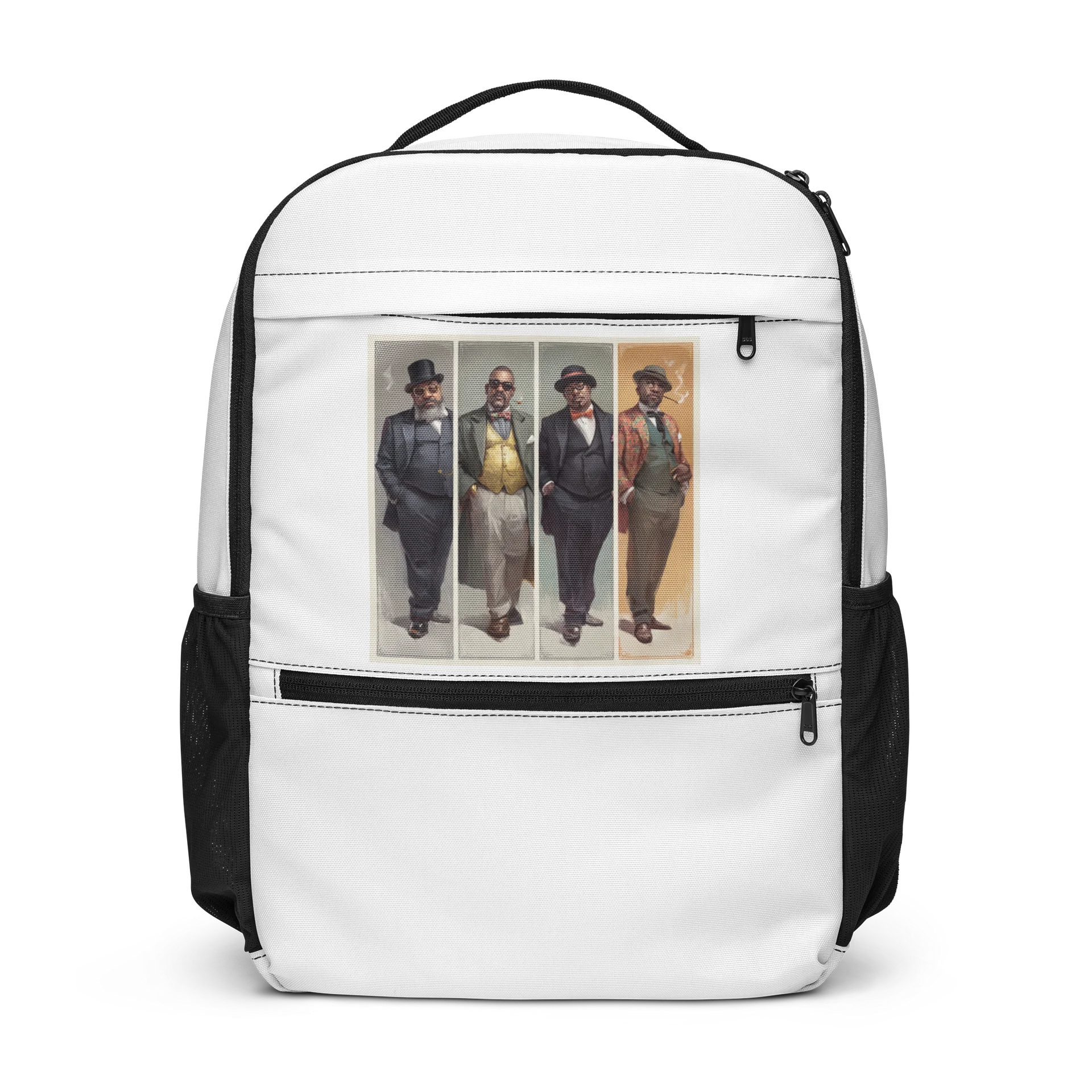 Dapper Gents All-Over Print Backpack product image (1)