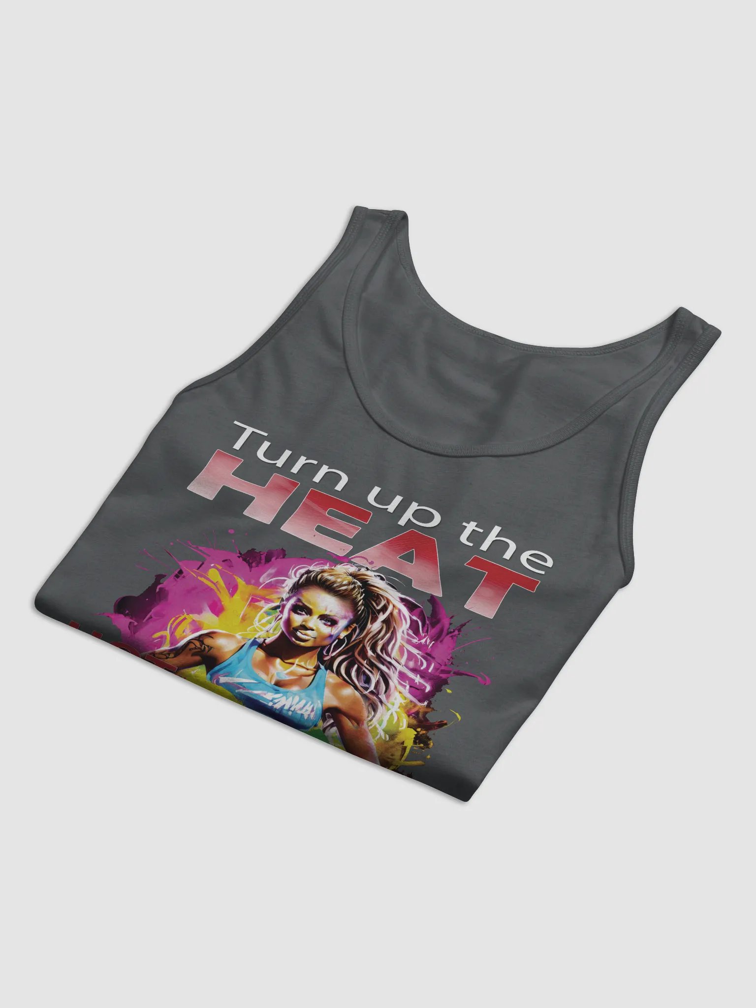 Turn Up The Heat Hot Yoga Fitness Dance Class Instructor Tank Top product image (4)
