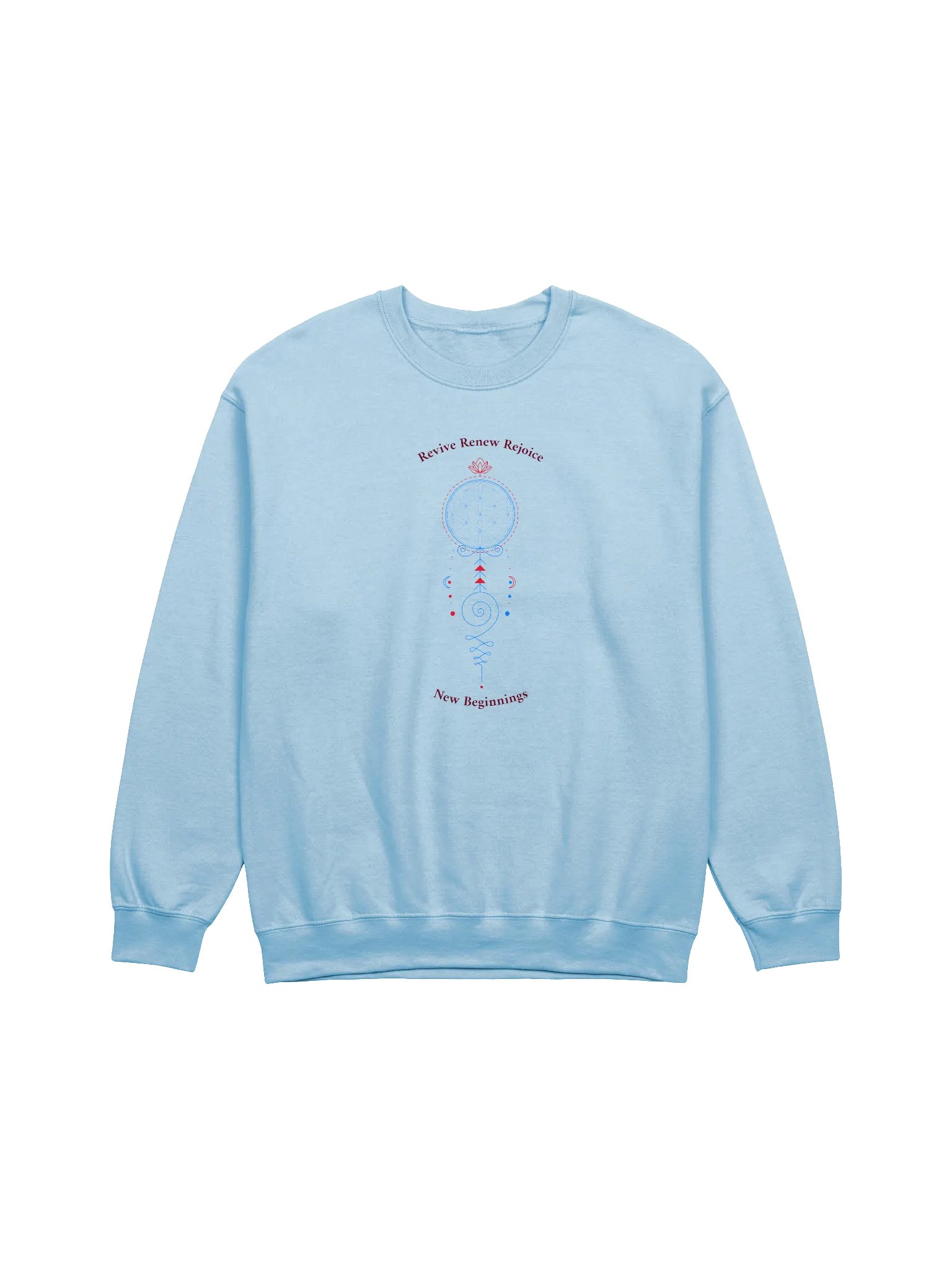 Revive Renew Rejoice Geometric Crewneck product image (5)