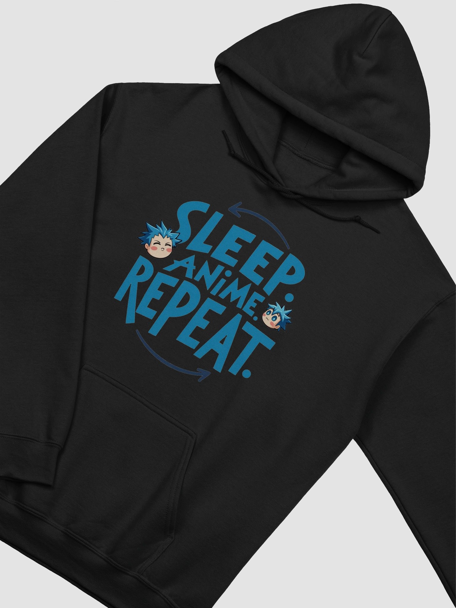 Sleep. Anime. Repeat. Hoodie. product image (3)
