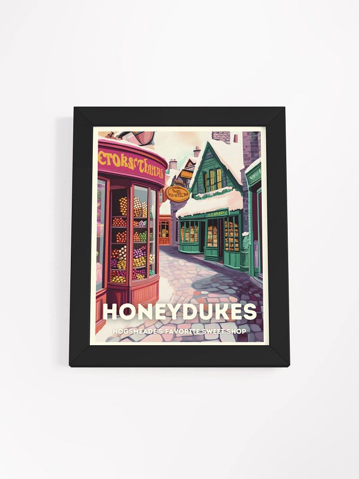 Magical Sweet Shop Vintage Travel Poster product image (1)