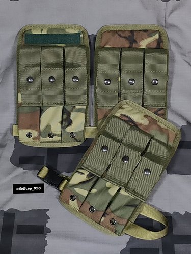 Expedition Drop legs ready to go! The two without complete leg straps will be attached to a vest, the tails were left to be c...