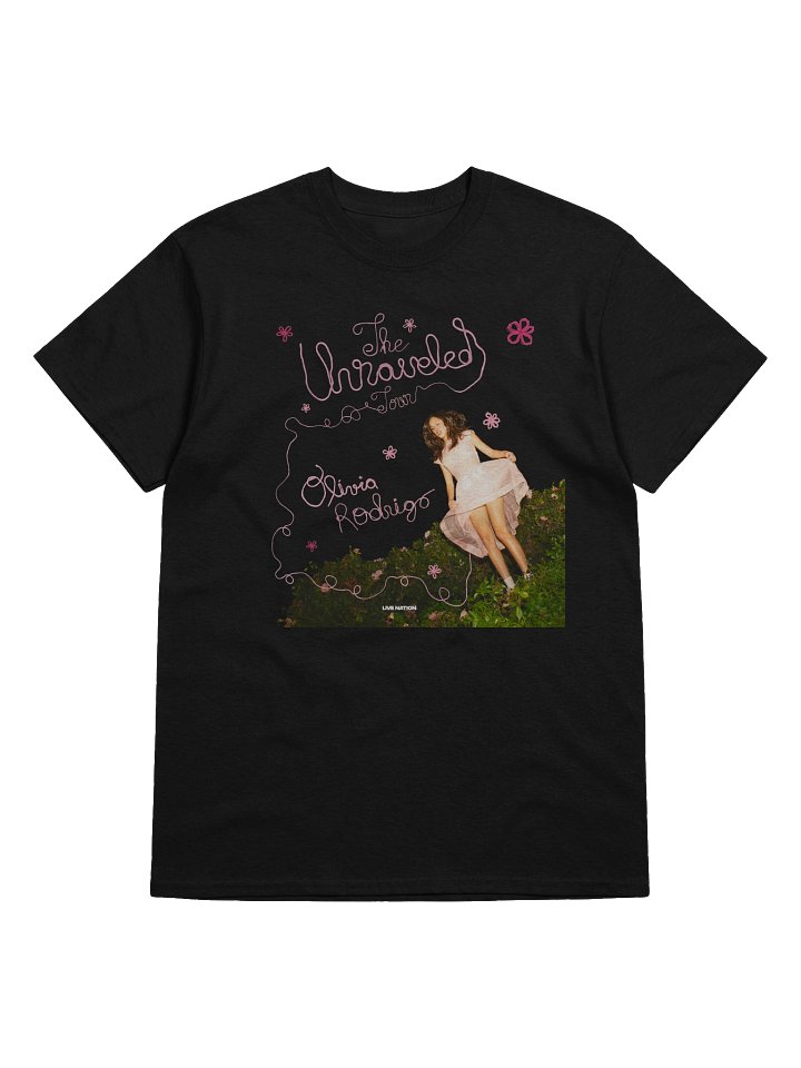Olivia Rodrigo The Unraveled Tour 2026 Merch T-Shirt product image (1)