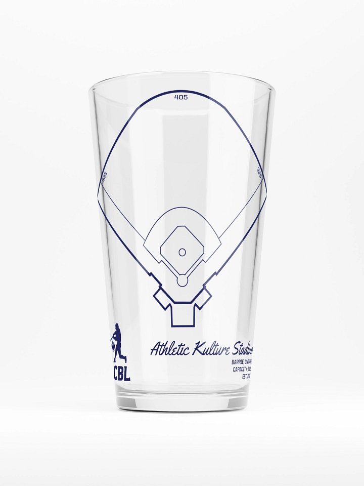 Barrie Ballpark Pint Glass product image (1)