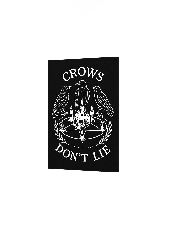 Crows Don't Lie - Matte Poster product image (2)
