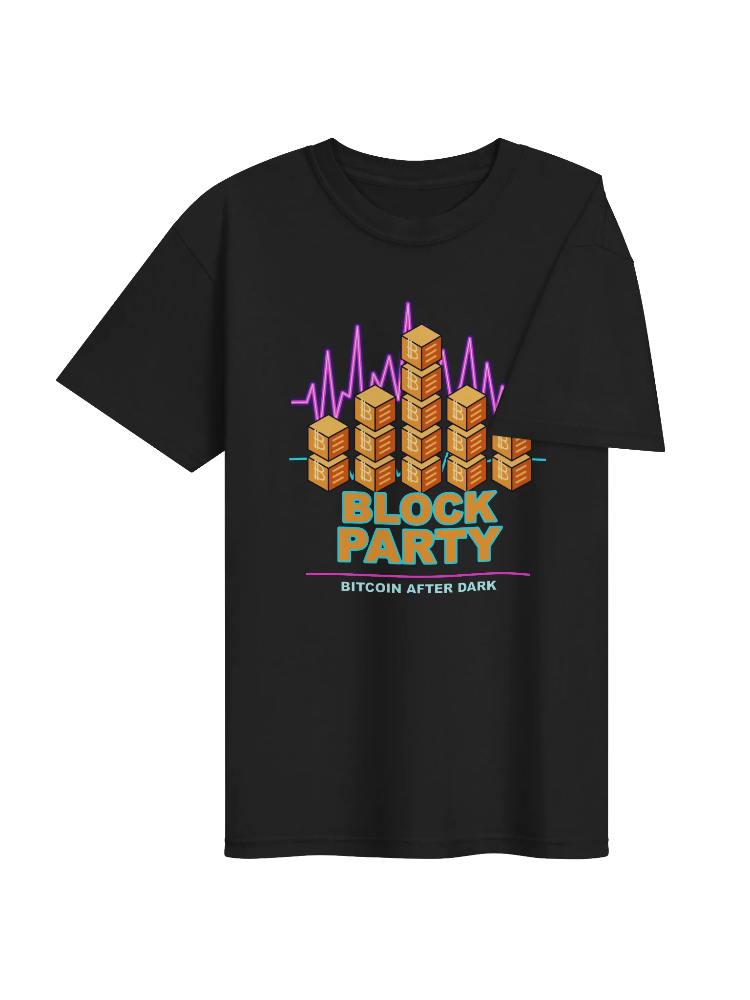 Block Party Bitcoin Rave T-Shirt product image (4)