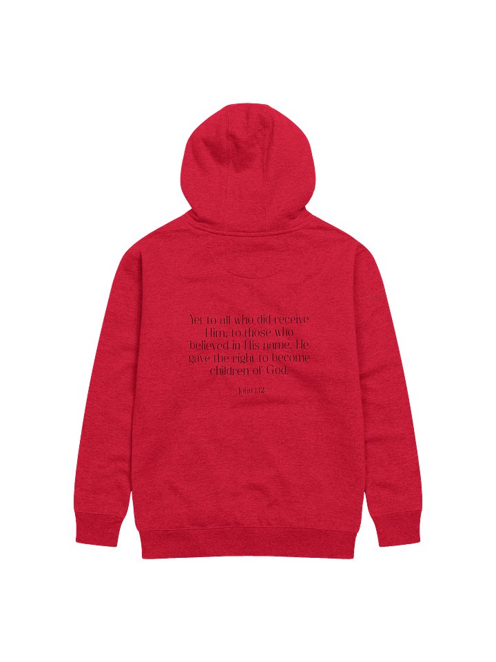Daughter of the King Premium Hoodie - Red product image (2)