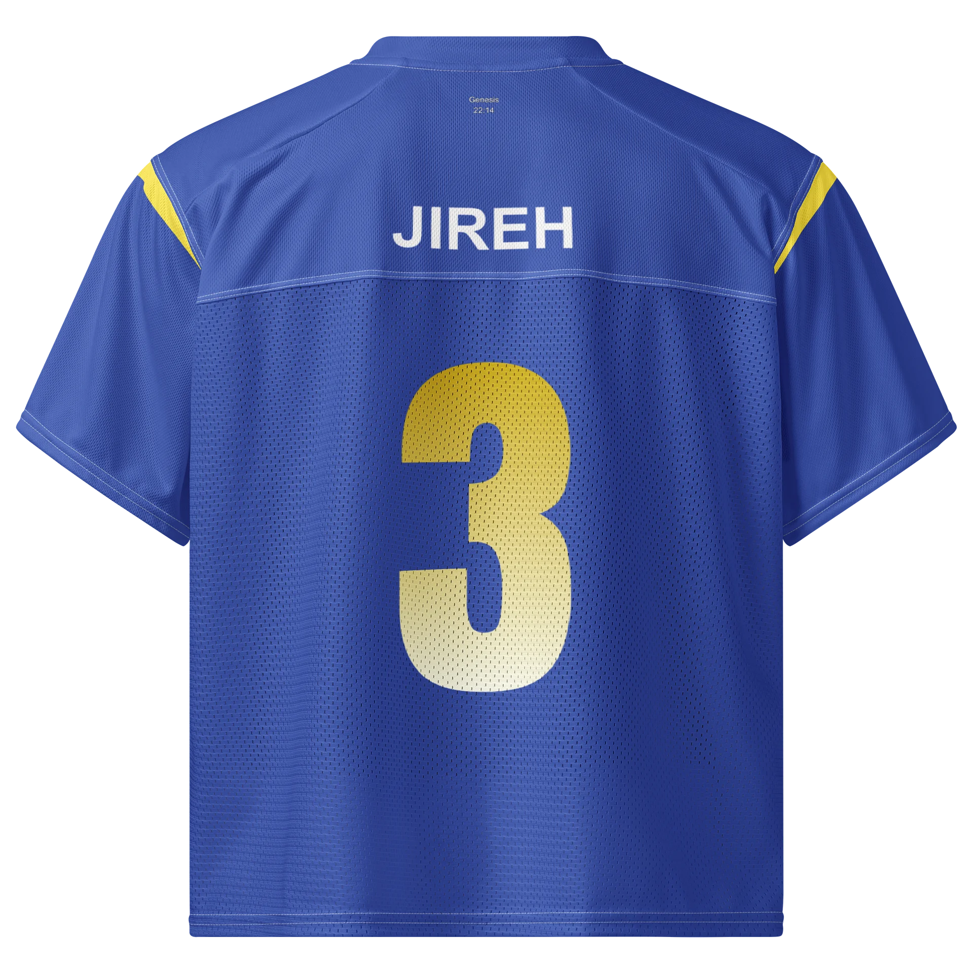 Jireh Jersey - Blue (LA Rams) | John 1:1 Co. product image (1)