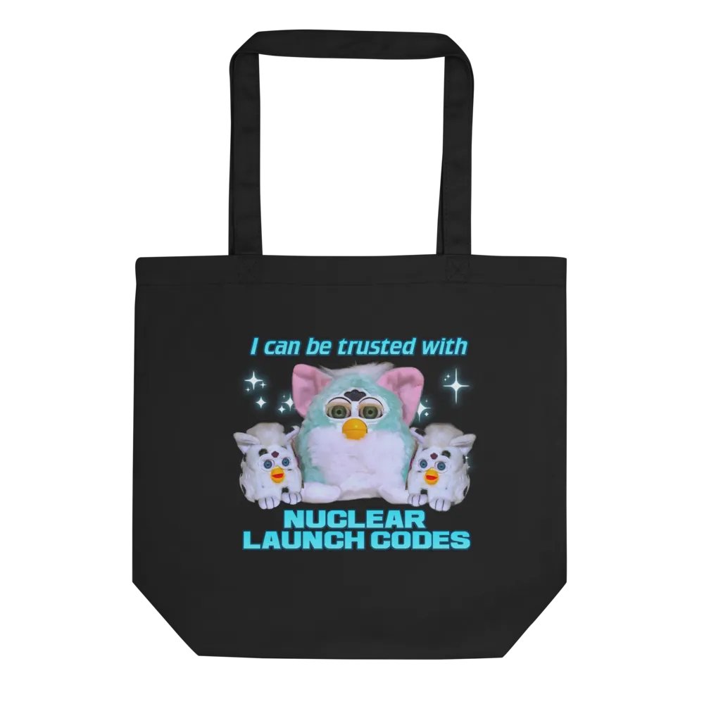 Nuclear Launch Codes Tote Bag product image (1)