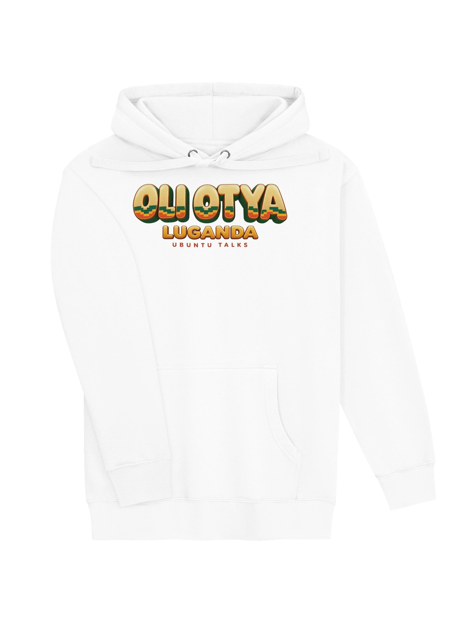 Ubuntu Talks Heritage — OLI OTYA | Luganda Premium Hoodie product image (5)