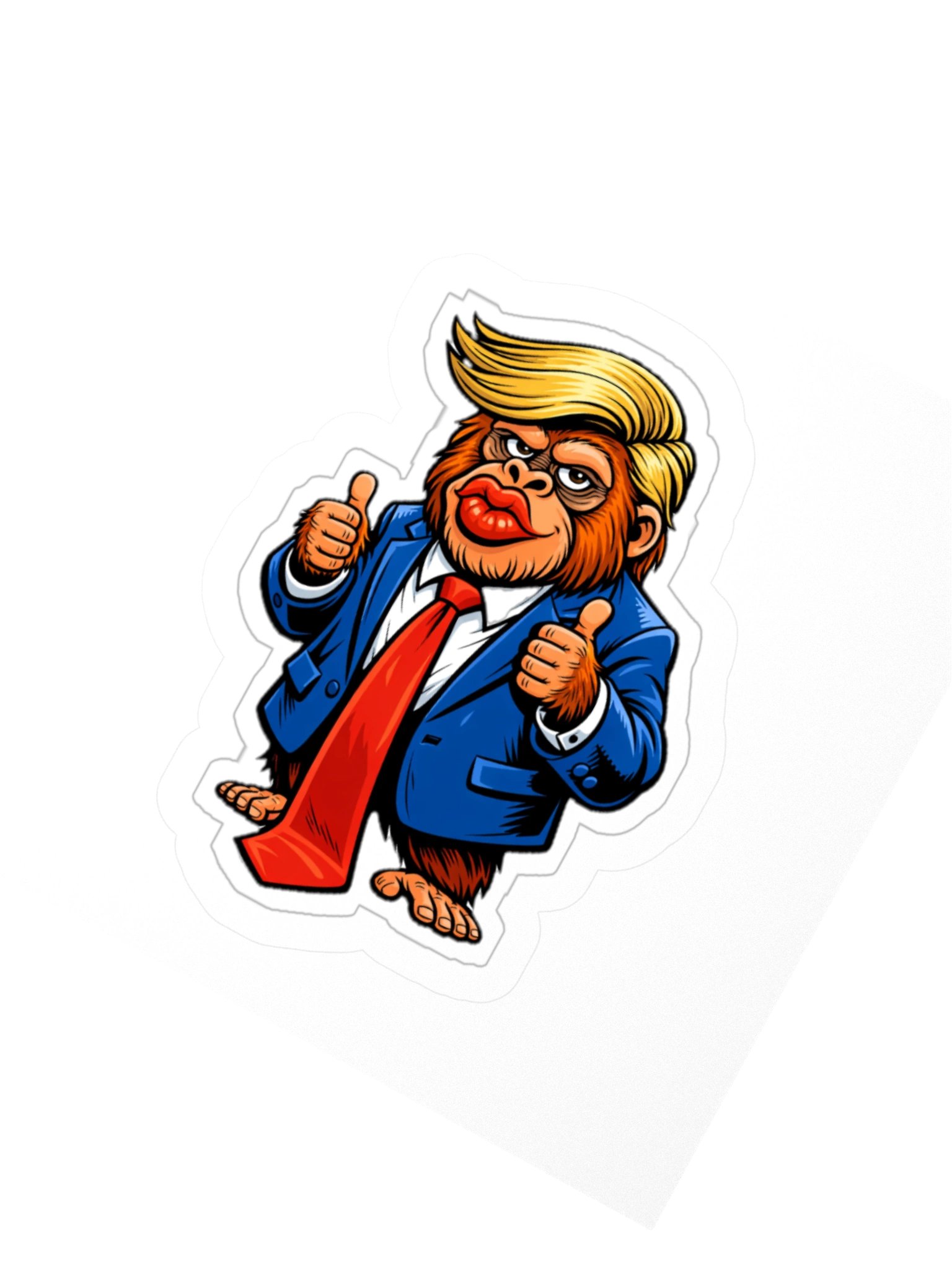 The Commander in Chimp — Sticker product image (5)