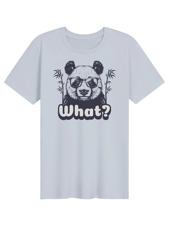 Funny Panda with Glasses and Bamboo T-Shirt product image (1)