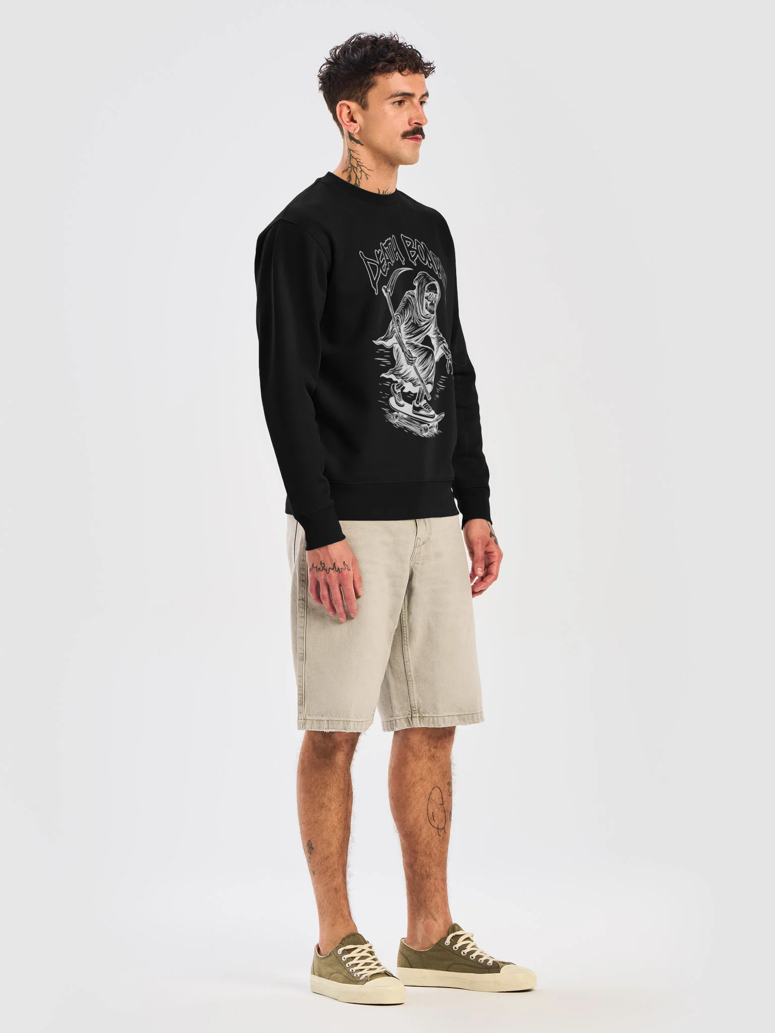 Death Board Skate Reaper Crewneck product image (7)