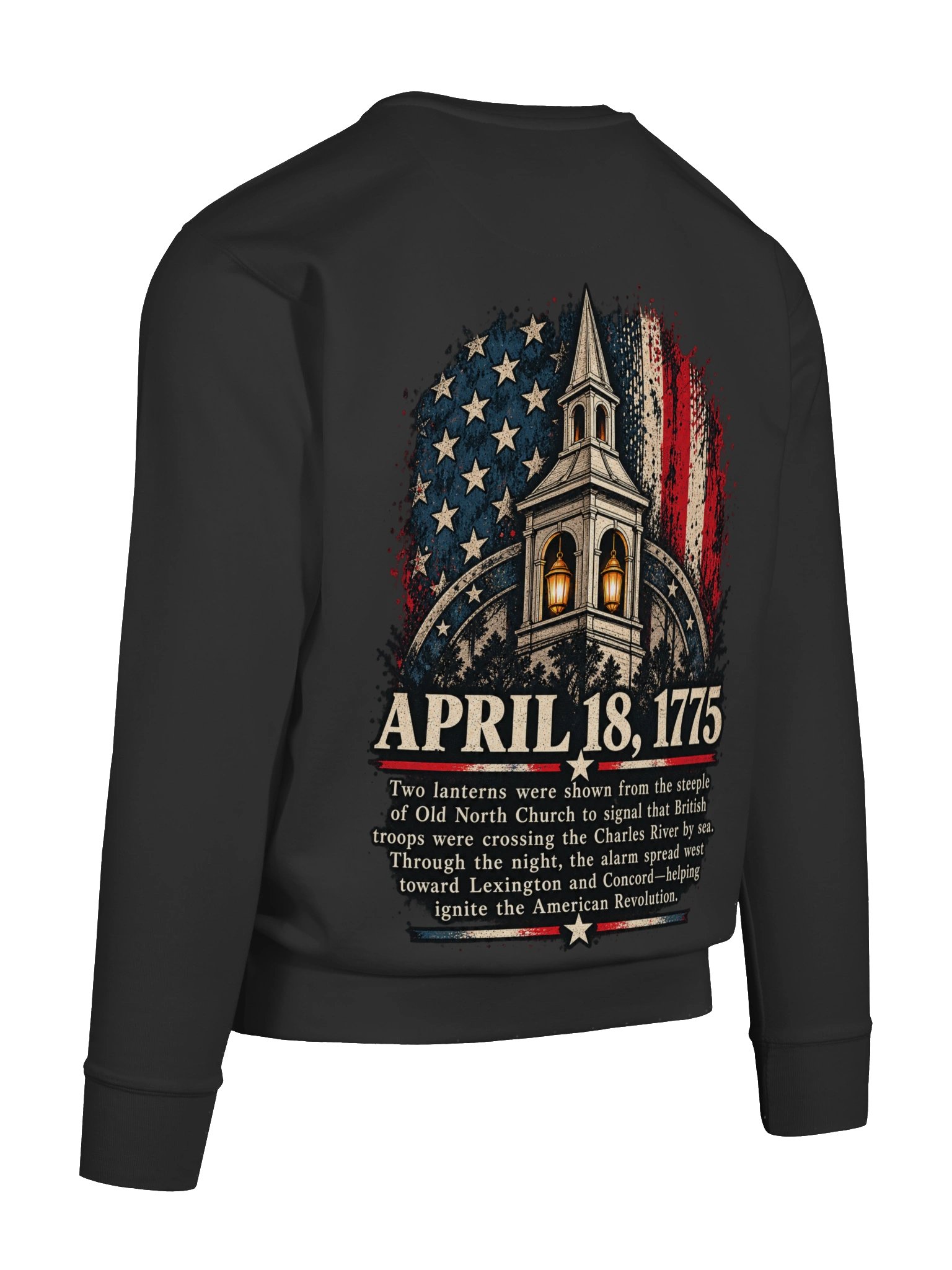 1775 Supply Company — April 18, 1775 — History Series — Crewneck product image (11)