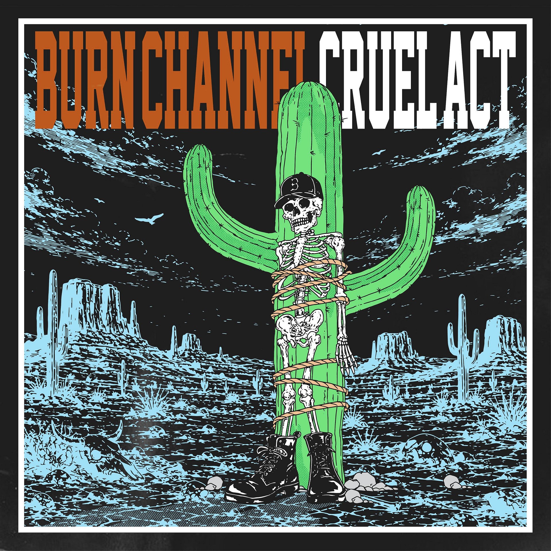 BURN CHANNEL / CRUEL ACT- Split, Digital Download product image (1)