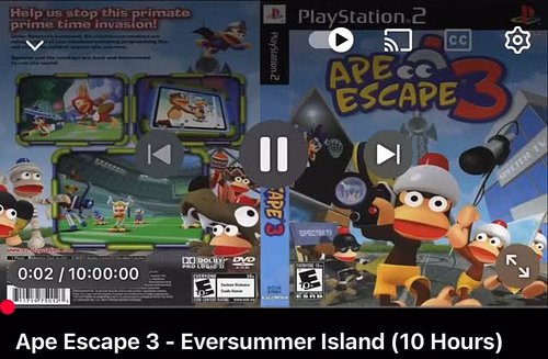 Extended to 10 hours on YouTube.
