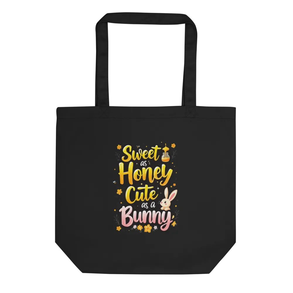 Sweet as Honey, Cute as a Bunny Tote Bag product image (1)