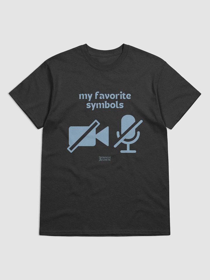 Silent Symbols Unisex T-Shirt product image (1)