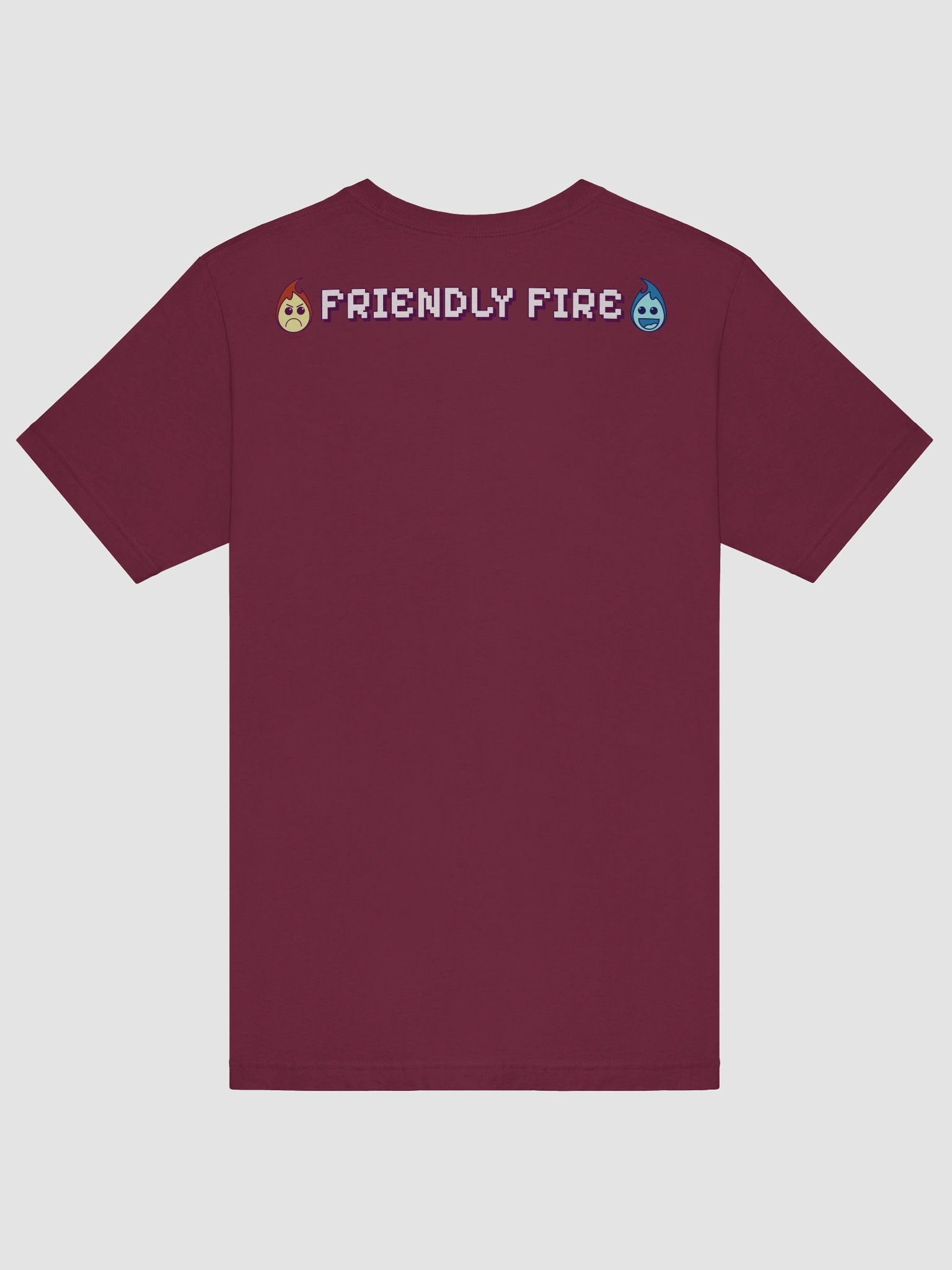 Friendly Fire - Super Soft Maroon Tee product image (6)