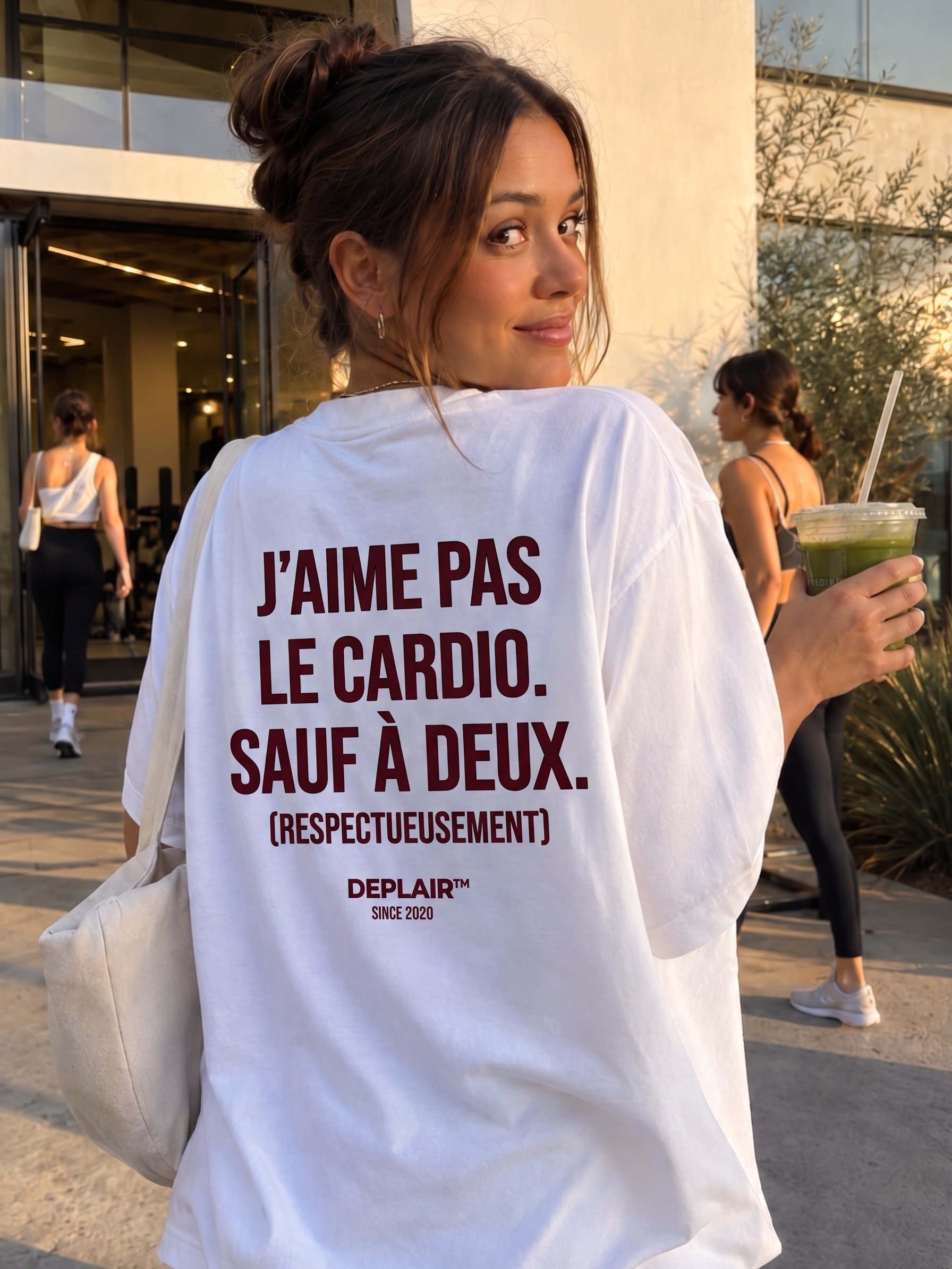 J’aime pas le cardio. Sauf à deux. — T-shirt unisexe product image (19)