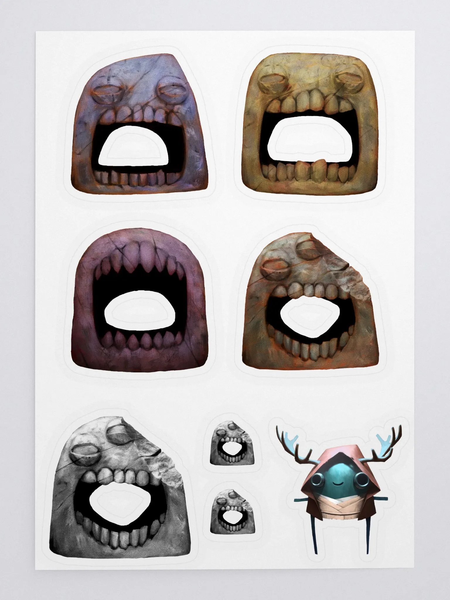 Singing & Wailing Headstone Stickers product image (1)