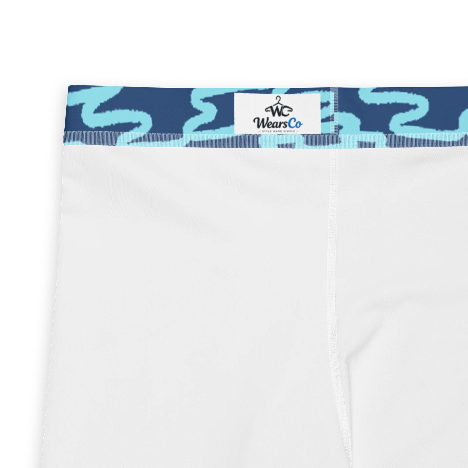 Wavy Lines Pattern Men's Leggings for Active Wear product image (5)