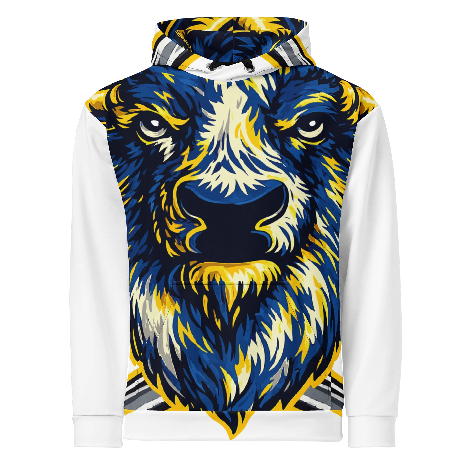 Fury Spirit All-Over Print Buffalo Sabres Inspired Polyester Hoodie product image (1)