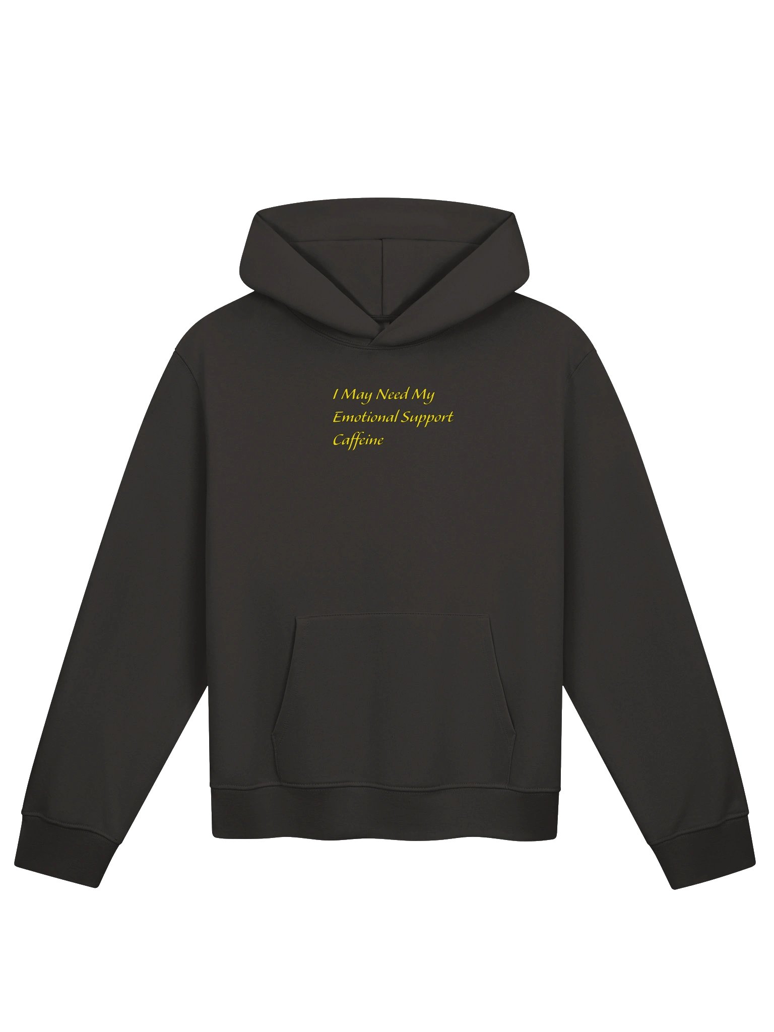 Just So You Know I May Need My Emotional Support Caffeine Today Oversized Hoodie product image (1)