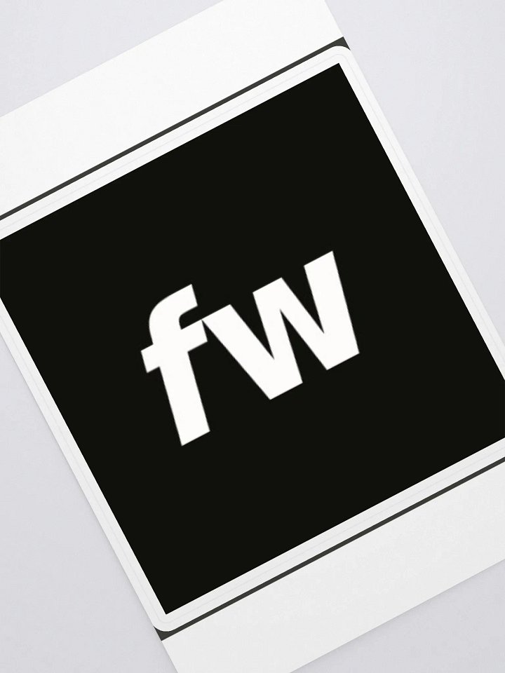 Bold FW Lettering Sticker Sheet product image (1)