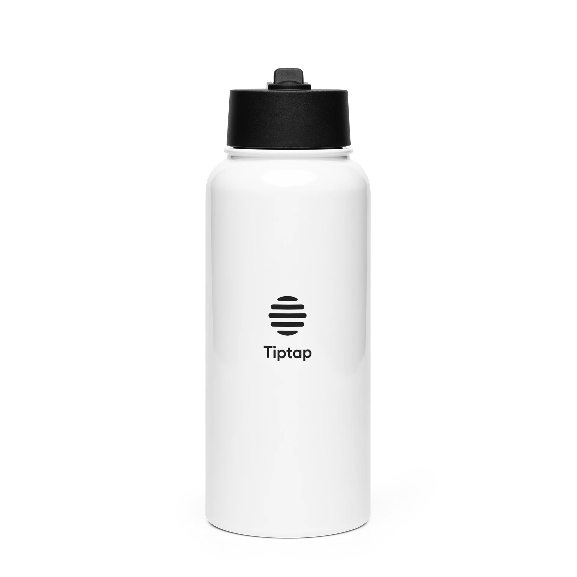 Tiptap Stacked Logo Straw Lid Water Bottle (32 oz) product image (1)