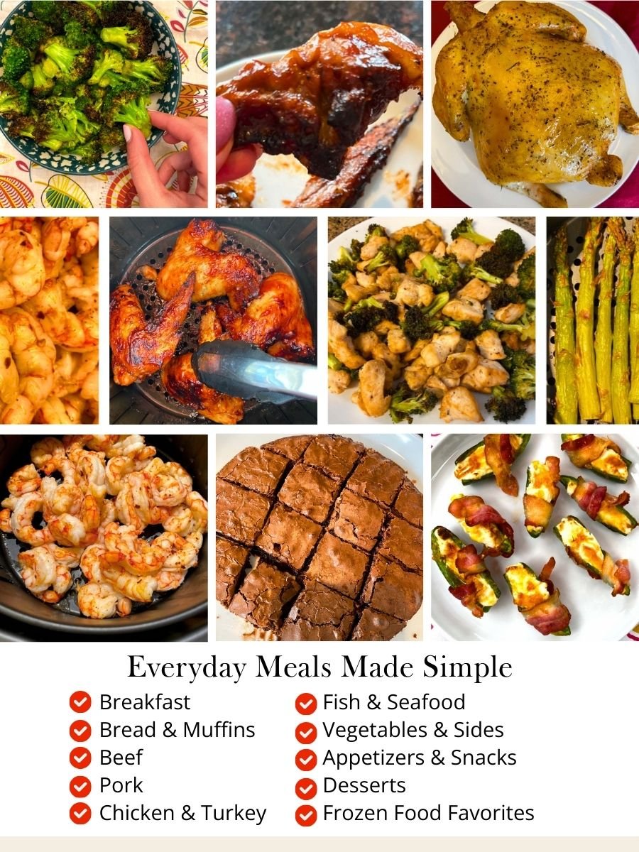 Easy Air Fryer: Simple Recipes For Everyday Cooking by Melanie Cooks [Digital Cookbook] product image (3)