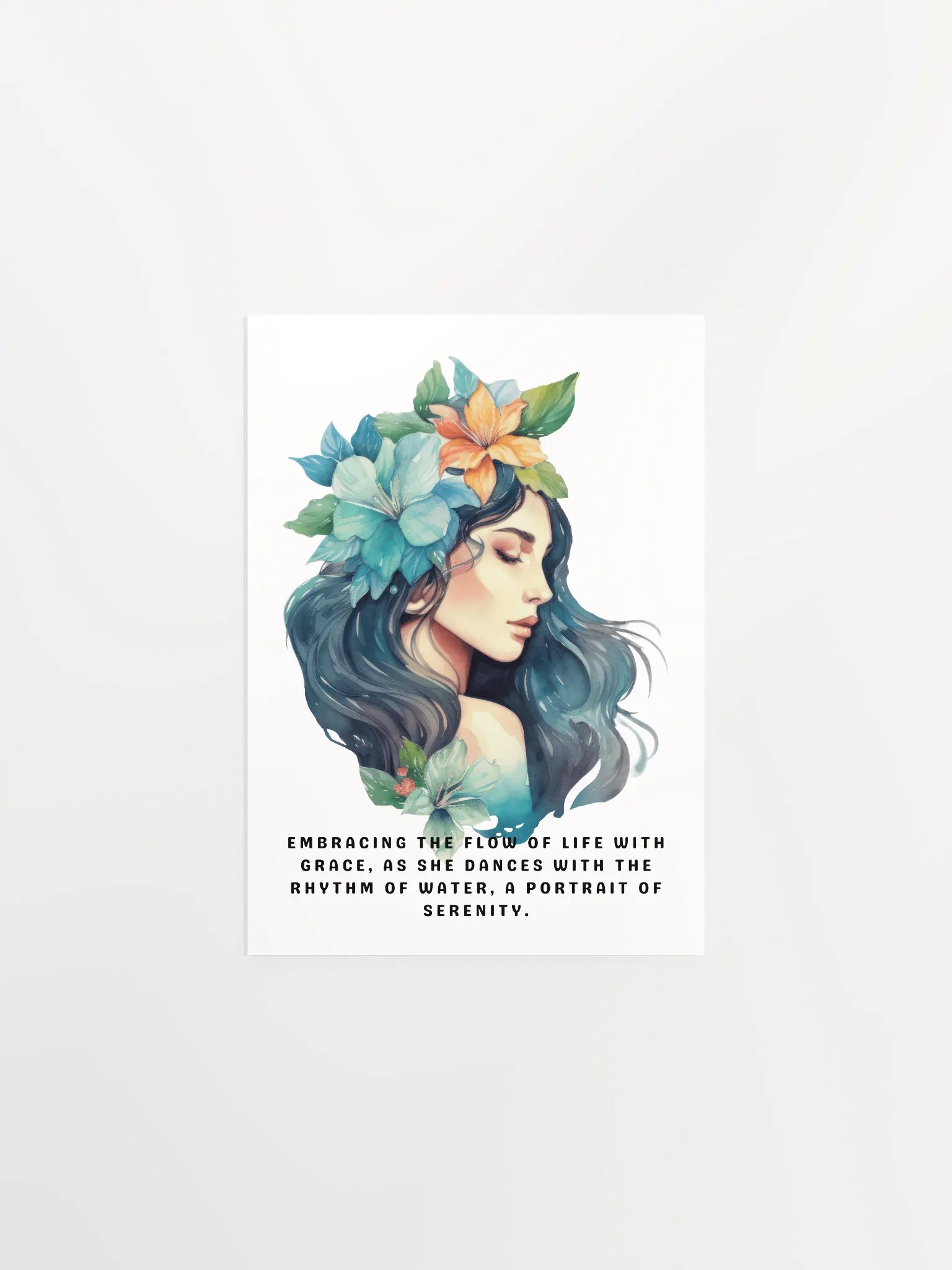 Embrace The Flow Of Life Poster product image (1)