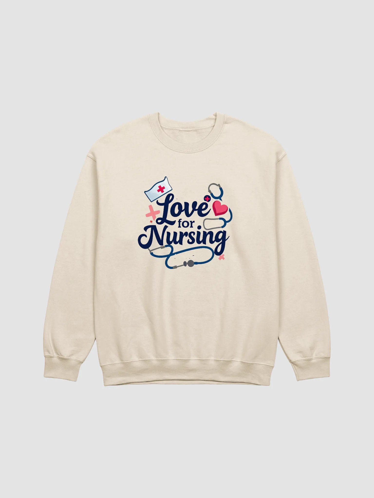 Nurse's Love Crewneck Sweatshirt product image (6)