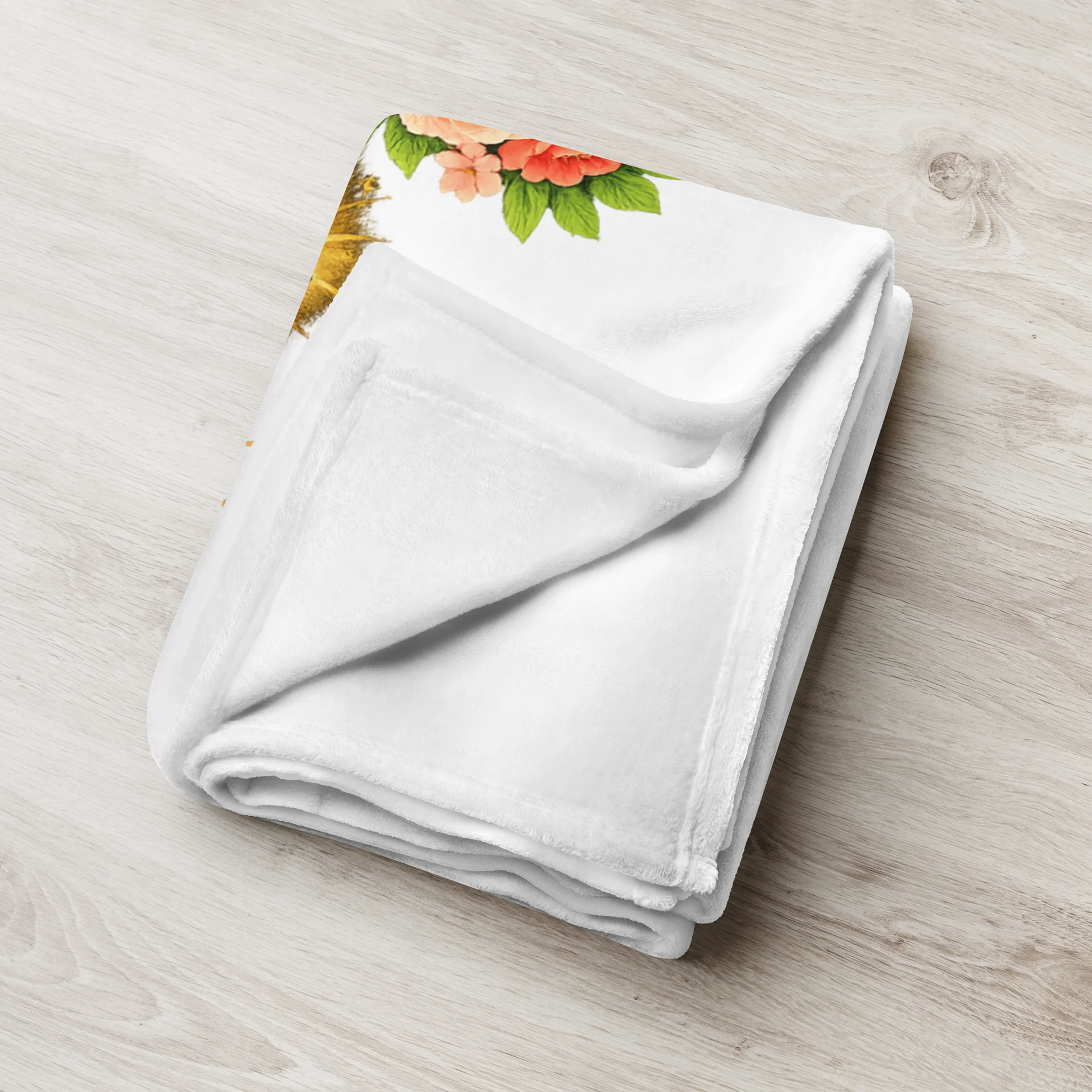 Blessed Hallelujah Cross Throw Blanket product image (3)