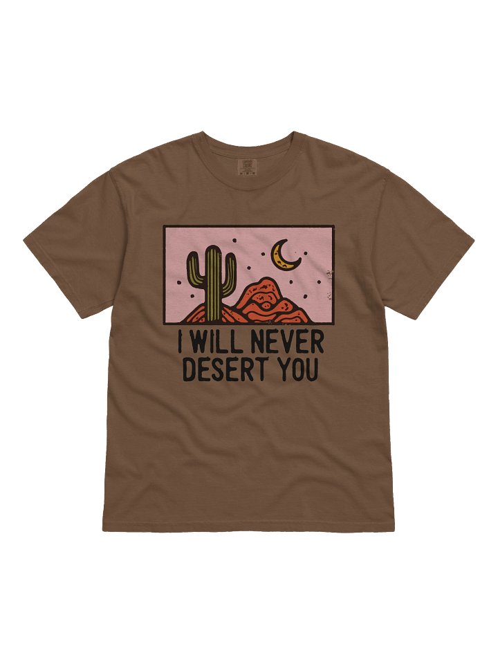 Retro Desert Night Shirt – Cactus & Moon Vintage Graphic Tee, Southwestern Aesthetic product image (1)