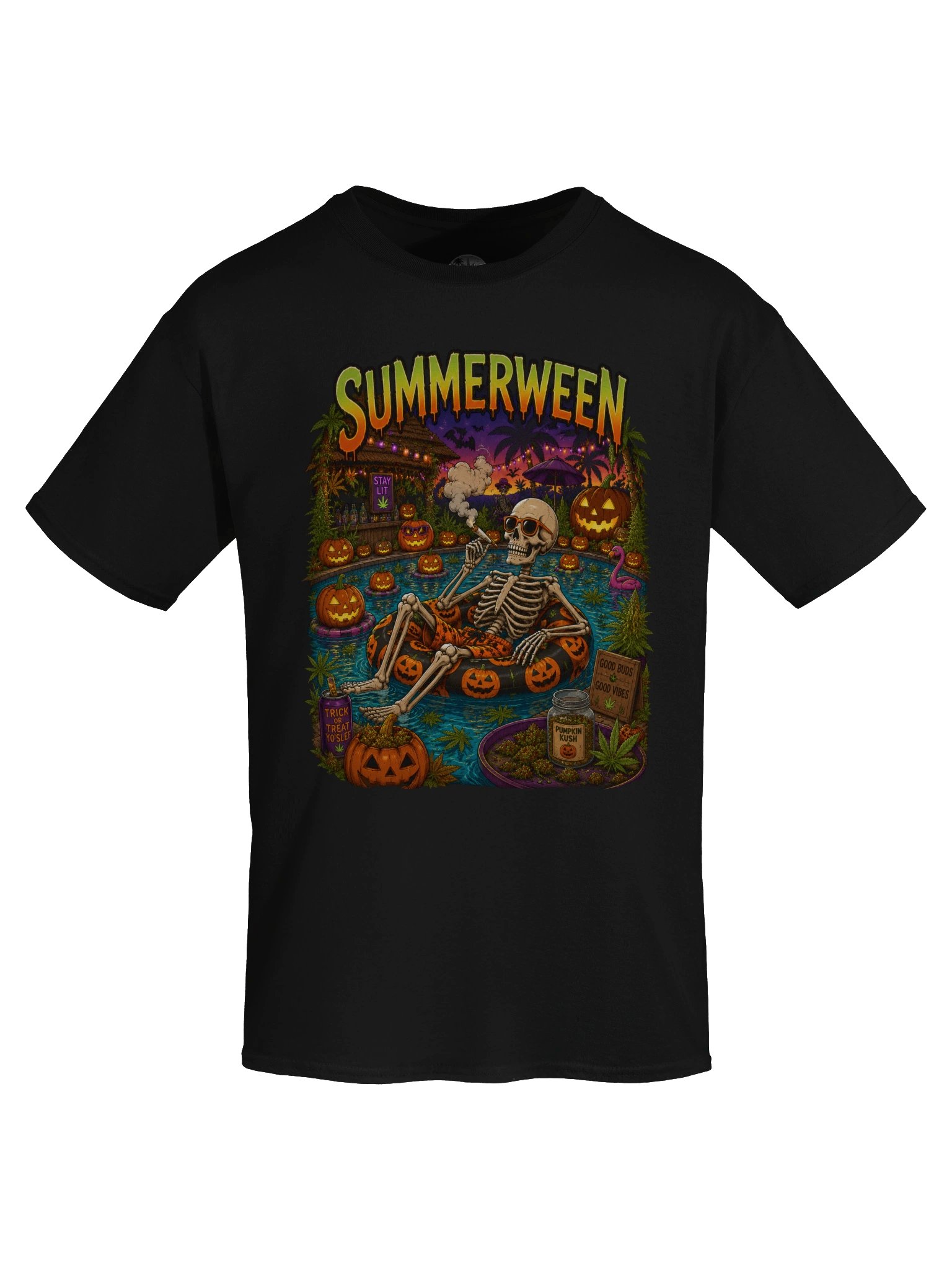 Summerween Comic Graphic Tee product image (5)