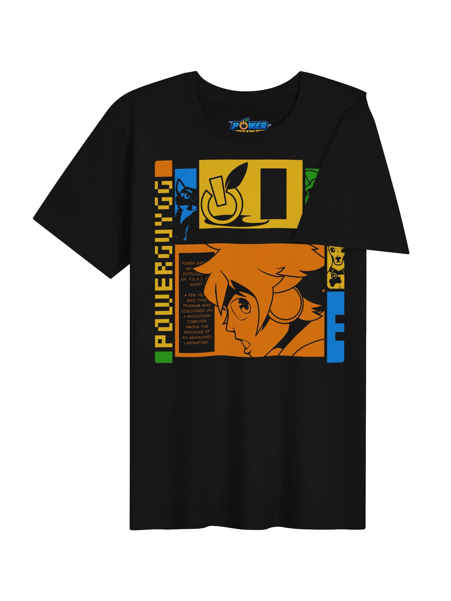 PowerGuyGG Floppy Disk Graphic Tee product image (4)