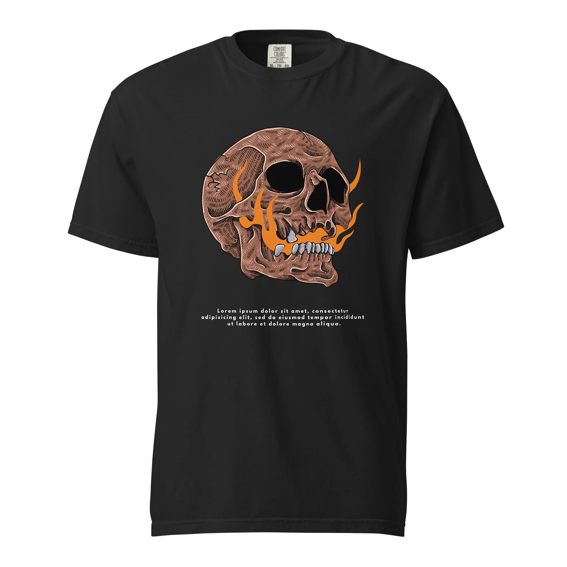 Skull Flame Relic Tee product image (1)