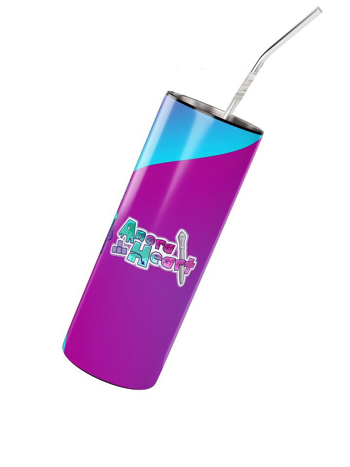 Anora Heart Teal Tumbler product image (3)
