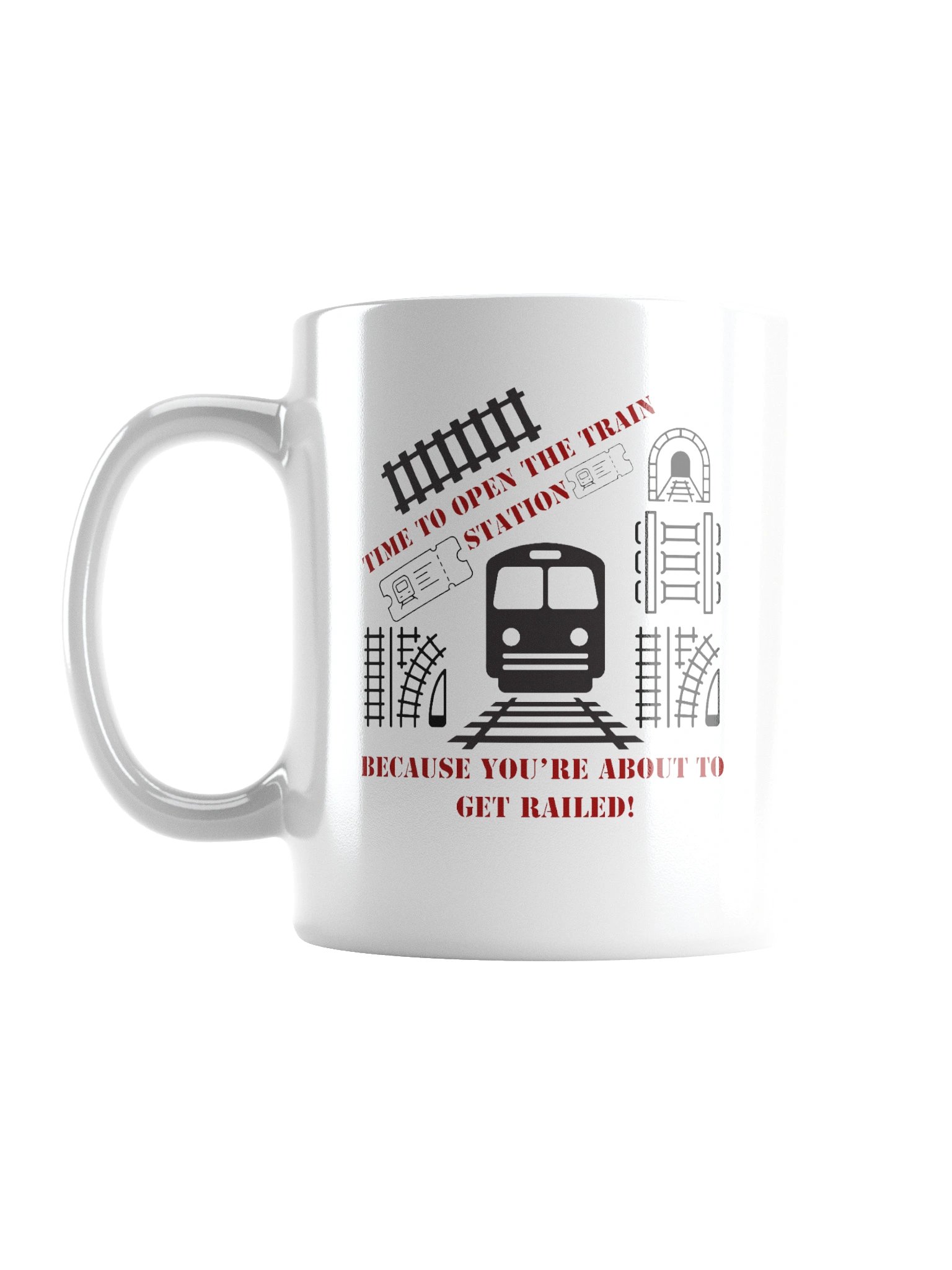 Time To Open The Train Station Mug product image (1)