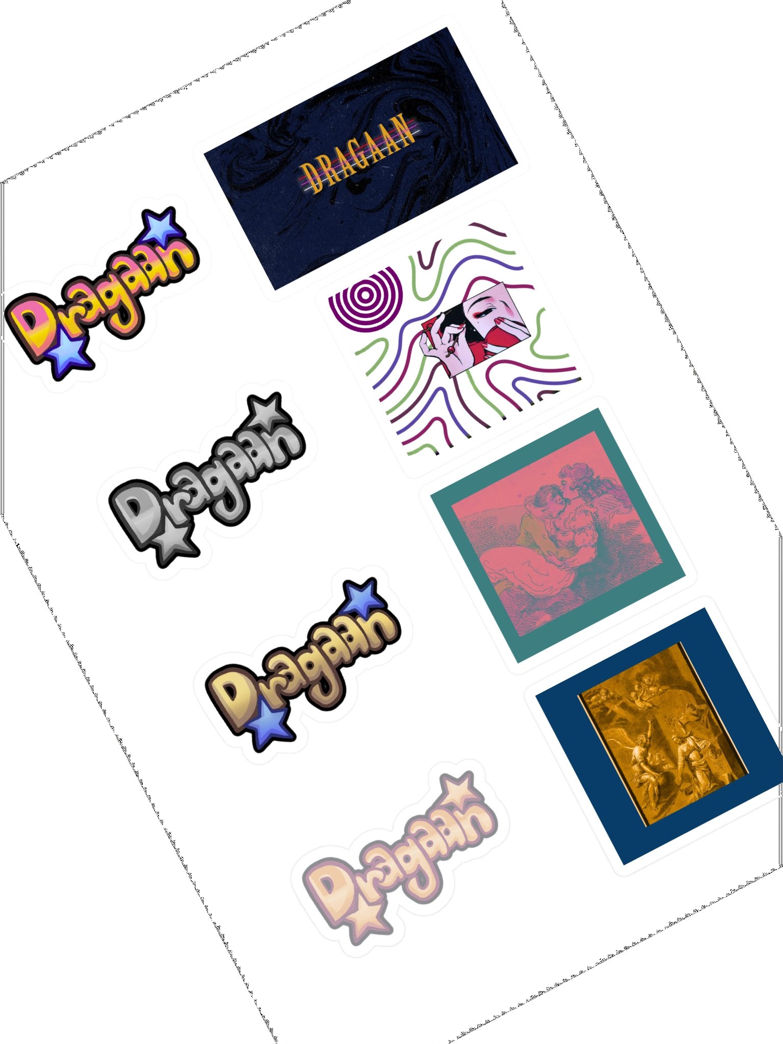 Dragaan Sticker Sheet product image (1)