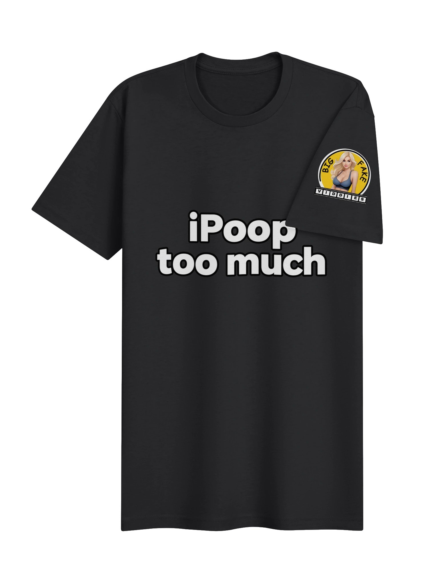 iPoop Too Much – Funny Bathroom Humor T-Shirt product image (22)