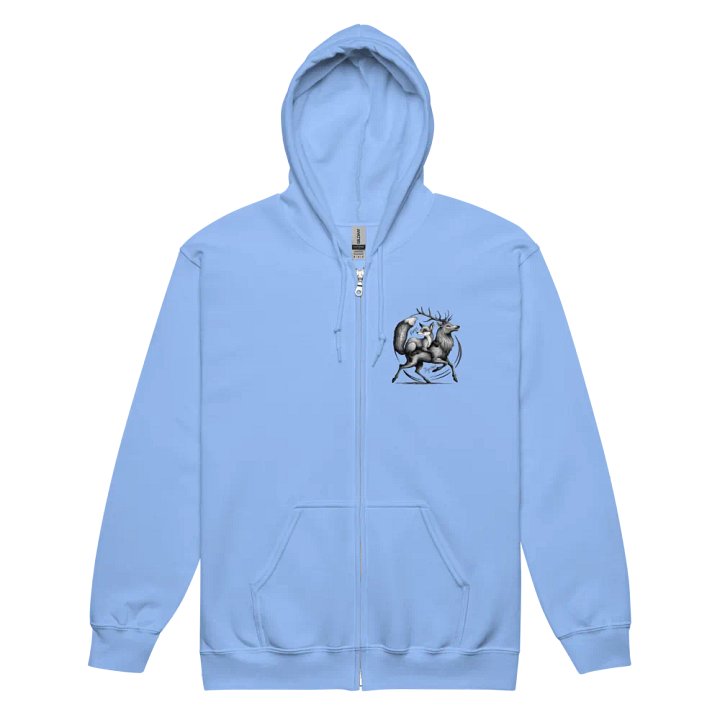Always Together Iconic Vixen and Stag Back Print Zippy Hoodie product image (14)