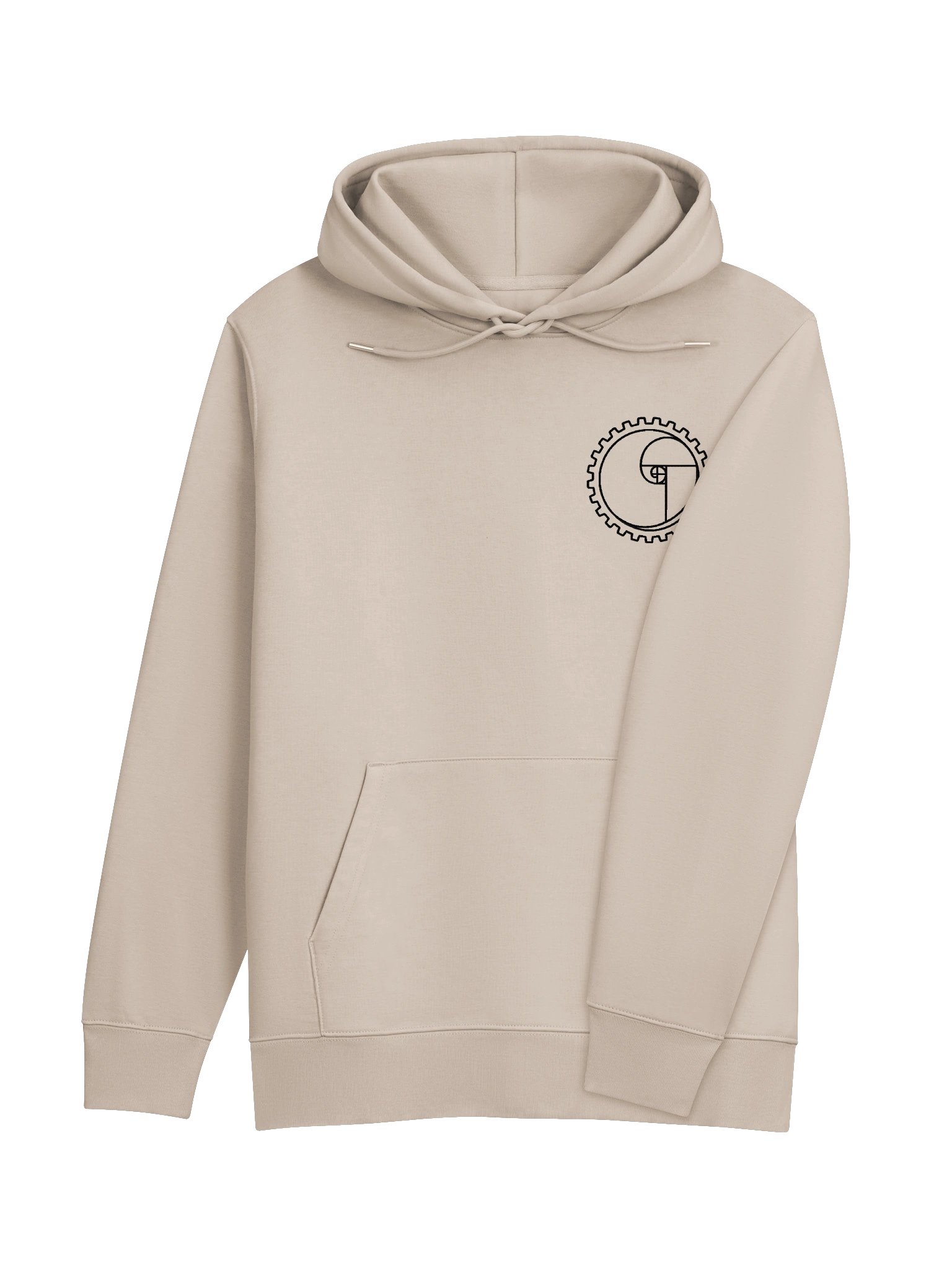 Embroidered Logo Hoodie - Desert Dust product image (4)