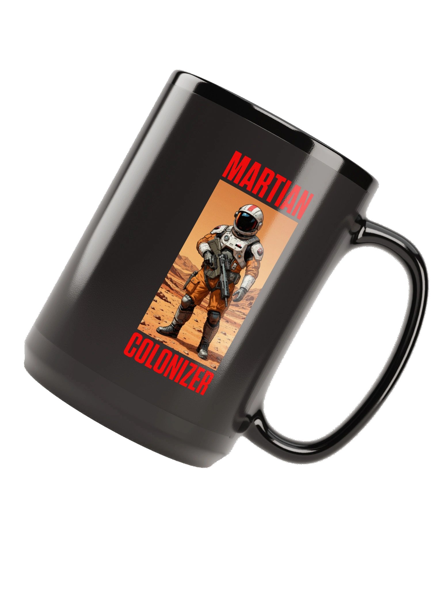 Martian Colonizer Astronaut Mug product image (6)