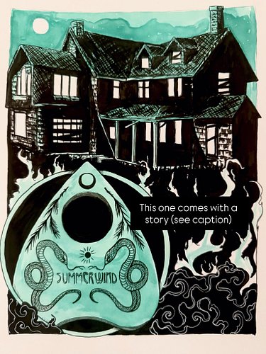 Mab’s Drawlloween Day 8: Haunted House

I opted to make this one personal… when my Aunt was a child, her family would summer ...